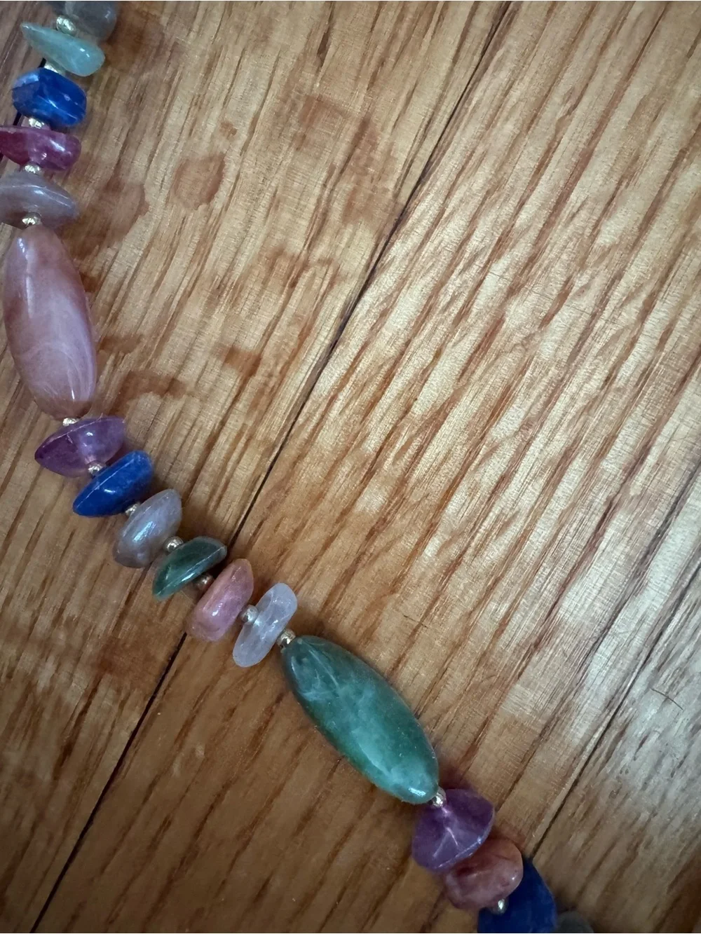 Vintage Multicolor Beaded Women’s Necklaces - Colorful Beads